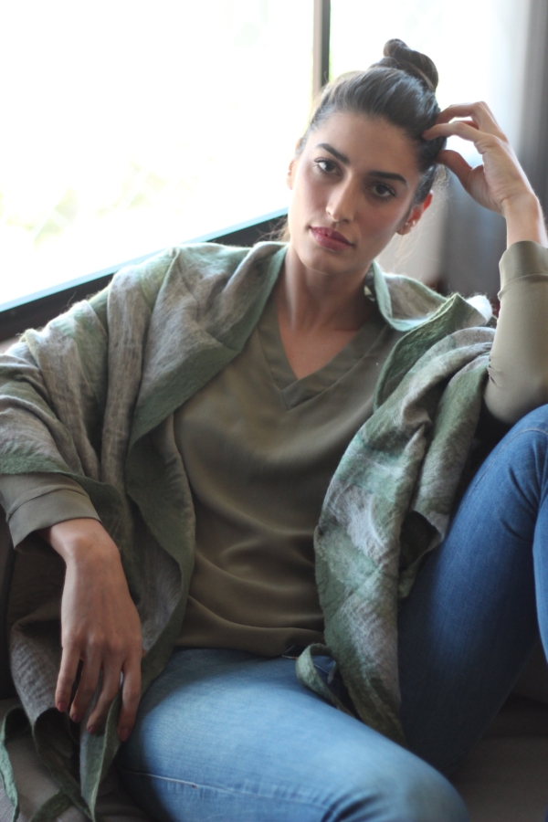 Camisa de Seda Nero VII