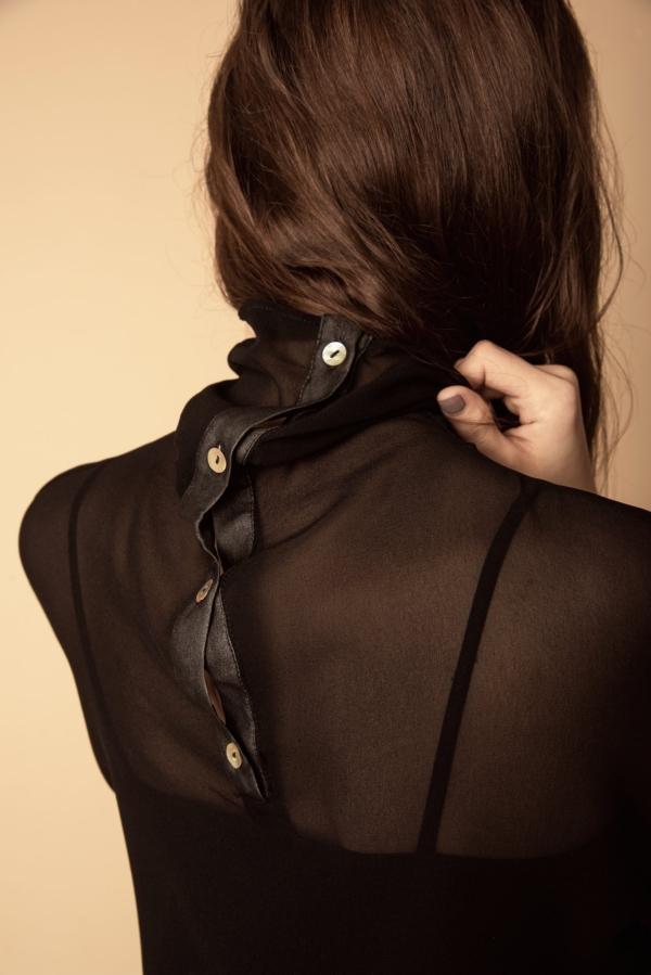 Blusa  Quartzo 100% Seda